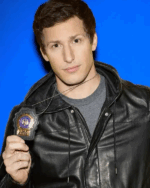 Brooklyn Nine-Nine Detective Jake Peralta Leather Jacket - Image 4
