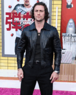 Aaron Taylor Johnson Black Leather Jacket - Image 3