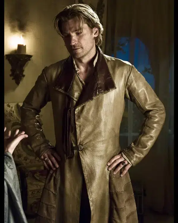 Game-of-Thrones-Jaime-Lannister-Long-Leather-Coat (1) Game of Thrones Jaime Lannister Leather Coat - Image 1