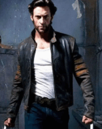 X-Men Origins Wolverine Hugh Jackman Leather Jacket - Image 4