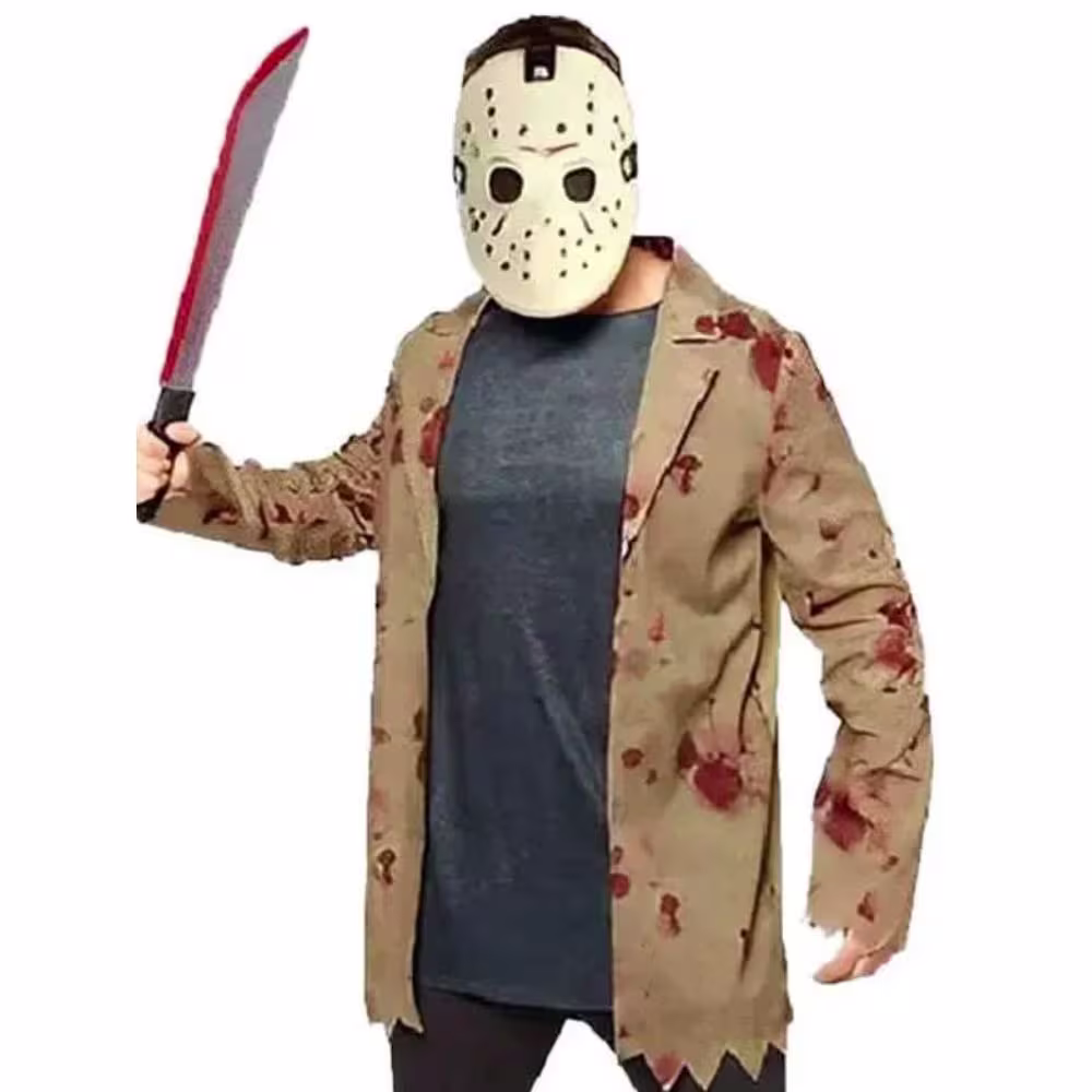 Jason-Voorhees-Costume-Friday-the-13th-Halloween-Collection Jason Voorhees Costume Friday the 13th Halloween Collection - Image 1