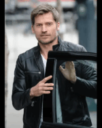 Nikolaj Coster-Waldau Black Leather Jacket - Image 2
