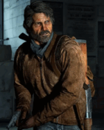 The Last of Us Part II Joel Miller Suede Jacket - Image 4
