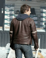 War of the Worlds Tom Cruise Leather Jacket - Image 3