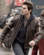 War of the Worlds Tom Cruise Leather Jacket - Image 2