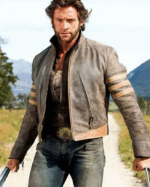 X-Men Origins Wolverine Hugh Jackman Leather Jacket