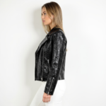 Real Leather Biker Jacket for Women - Image 19