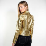 Real Leather Biker Jacket for Women - Image 27