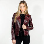 Real Leather Biker Jacket for Women - Image 25