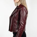 Real Leather Biker Jacket for Women - Image 3