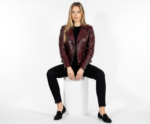 Real Leather Biker Jacket for Women - Image 30