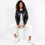 Real Leather Jacket For Women - Image 32