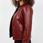 Real Leather Jacket For Women - Image 15