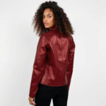 Real Leather Jacket For Women - Image 14