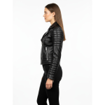 Real Leather Biker Jacket for Women - Image 6