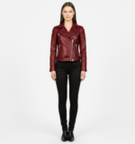 Real Leather Biker Jacket for Women - Image 13