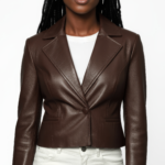 Real Leather Blazer for Women - Image 8