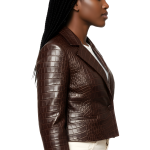 Real Leather Blazer for Women - Image 22