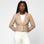 Real Leather Blazer for Women - Image 20