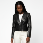 Real Leather Blazer for Women - Image 9