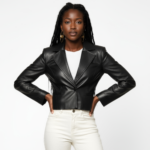Real Leather Blazer for Women - Image 11