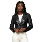 Real Leather Blazer for Women - Image 4