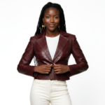 Real Leather Blazer for Women - Image 24