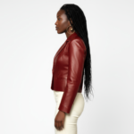 Real Leather Blazer for Women - Image 17