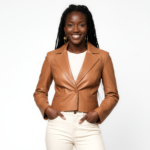 Real Leather Blazer for Women - Image 12