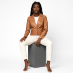 Real Leather Blazer for Women - Image 13