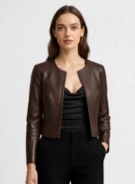 Real Leather Jacket for Women - Image 5