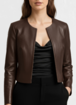 Real Leather Jacket for Women - Image 7
