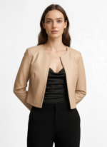 Real Leather Jacket for Women - Image 16