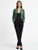 Real Leather Jacket for Women - Image 23