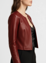 Real Leather Jacket for Women - Image 13