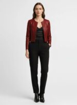 Real Leather Jacket for Women - Image 14