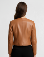 Real Leather Jacket for Women - Image 9
