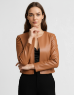 Real Leather Jacket for Women - Image 11