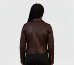Real Leather Moto Jacket for Women - Image 10