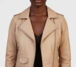 Real Leather Moto Jacket for Women - Image 18