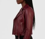 Real Leather Moto Jacket for Women - Image 2