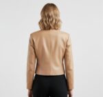 Women's Authentic Leather Blazer - Image 19