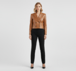 Women's Authentic Leather Blazer - Image 12