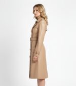 Real Leather Trench Coat for Women - Image 19