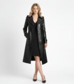 Real Leather Trench Coat for Women - Image 21