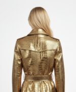 Real Leather Trench Coat for Women - Image 32