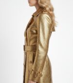 Real Leather Trench Coat for Women - Image 33