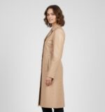 Women's Real Leather Single Breasted Coat - Vanel - Image 25