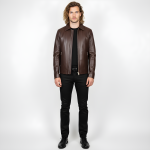 Men's Real Leather Jacket - Image 21
