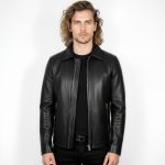 Men's Real Leather Jacket - Image 16